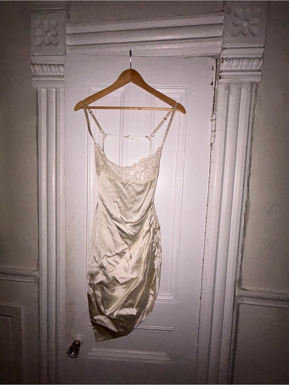 Jacquemus La Saudade Brodée Mini Dress- Cream